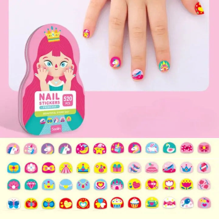 Kinder Nagelsticker-Set – Spaßige, sichere Nagelkunst Mivoza Deutschland