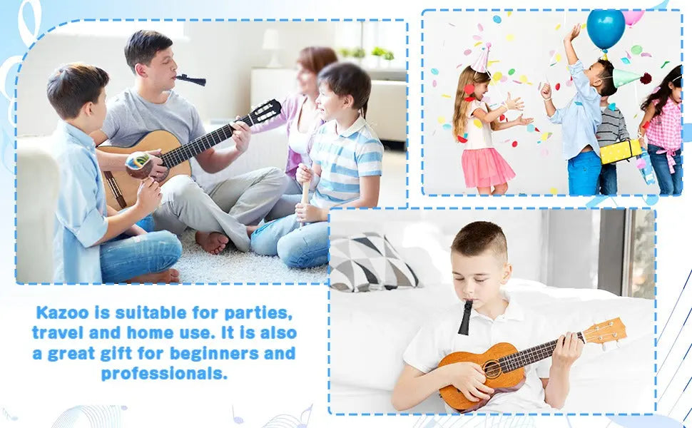 Kinderspielzeug Kazoo – Musikinstrument zum kreativen Selbstausdruck Mivoza Deutschland