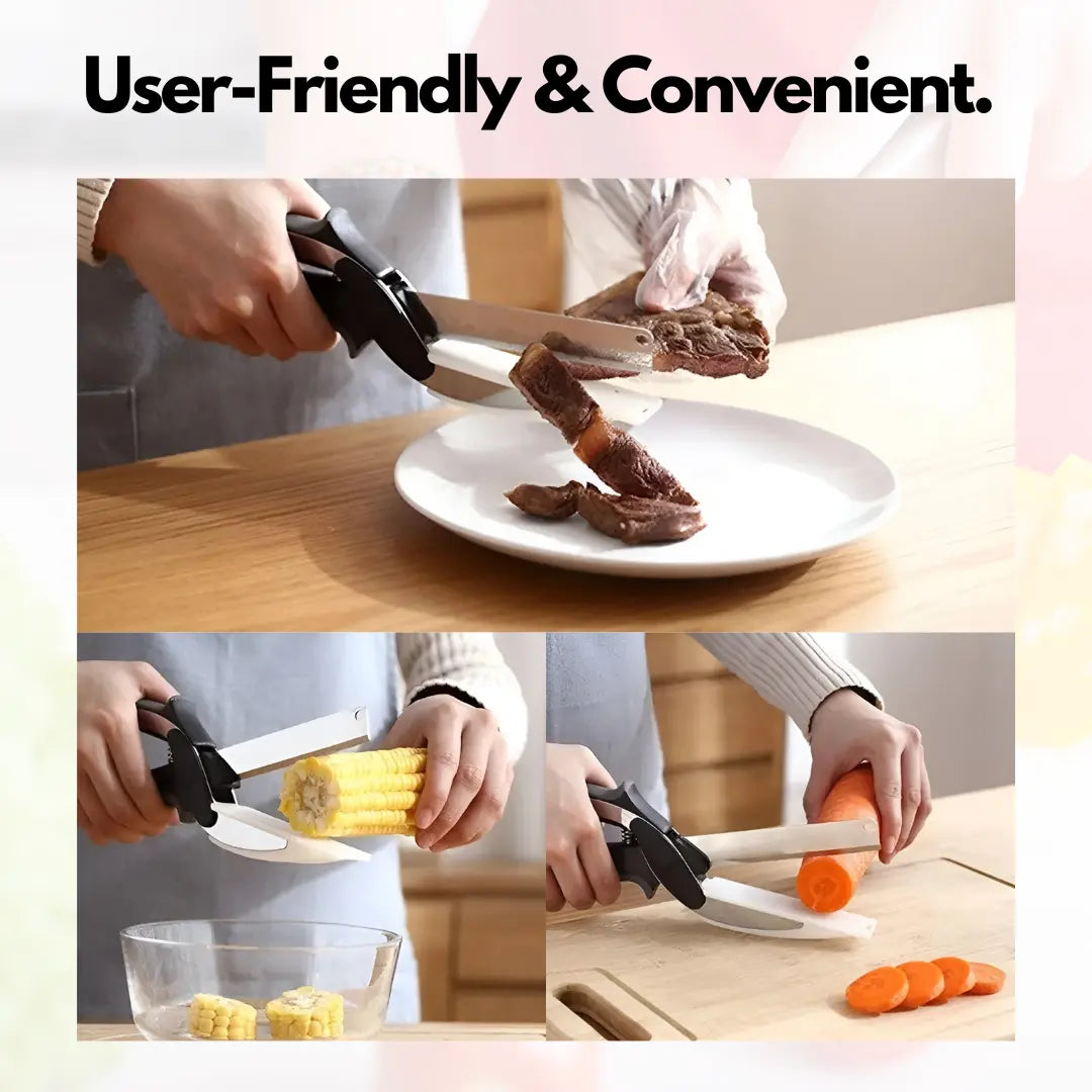 KitchenShears™ Dein Ticket zum 10-mal schnelleren Schneiden, Würfeln und Hacken! Mivoza Deutschland