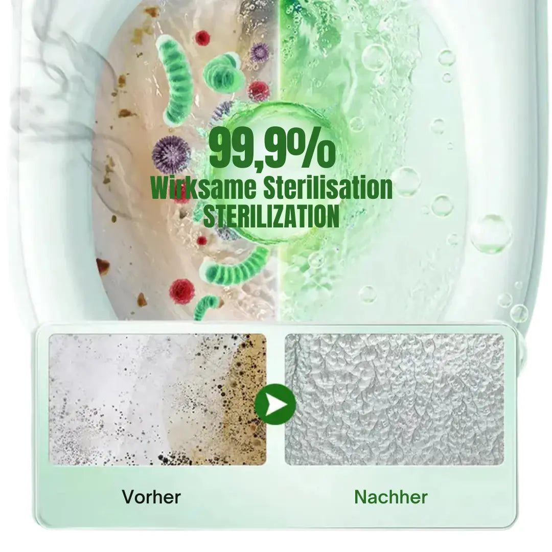 Kraftvoller Fleckenreiniger – Gegen Kalk, Schmutz & hartnäckige Verfärbungen Mivoza Deutschland