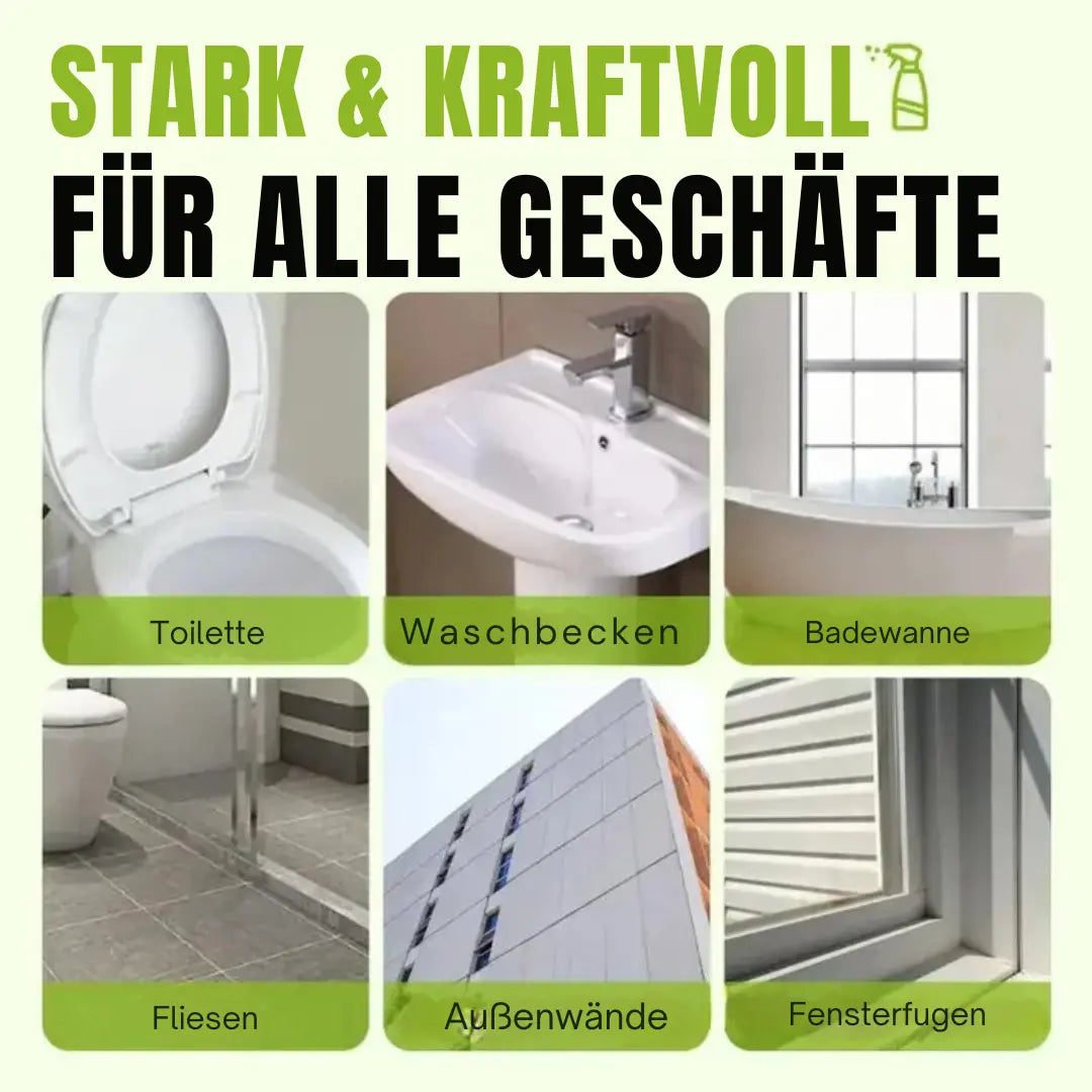 Kraftvoller Fleckenreiniger – Gegen Kalk, Schmutz & hartnäckige Verfärbungen Mivoza Deutschland