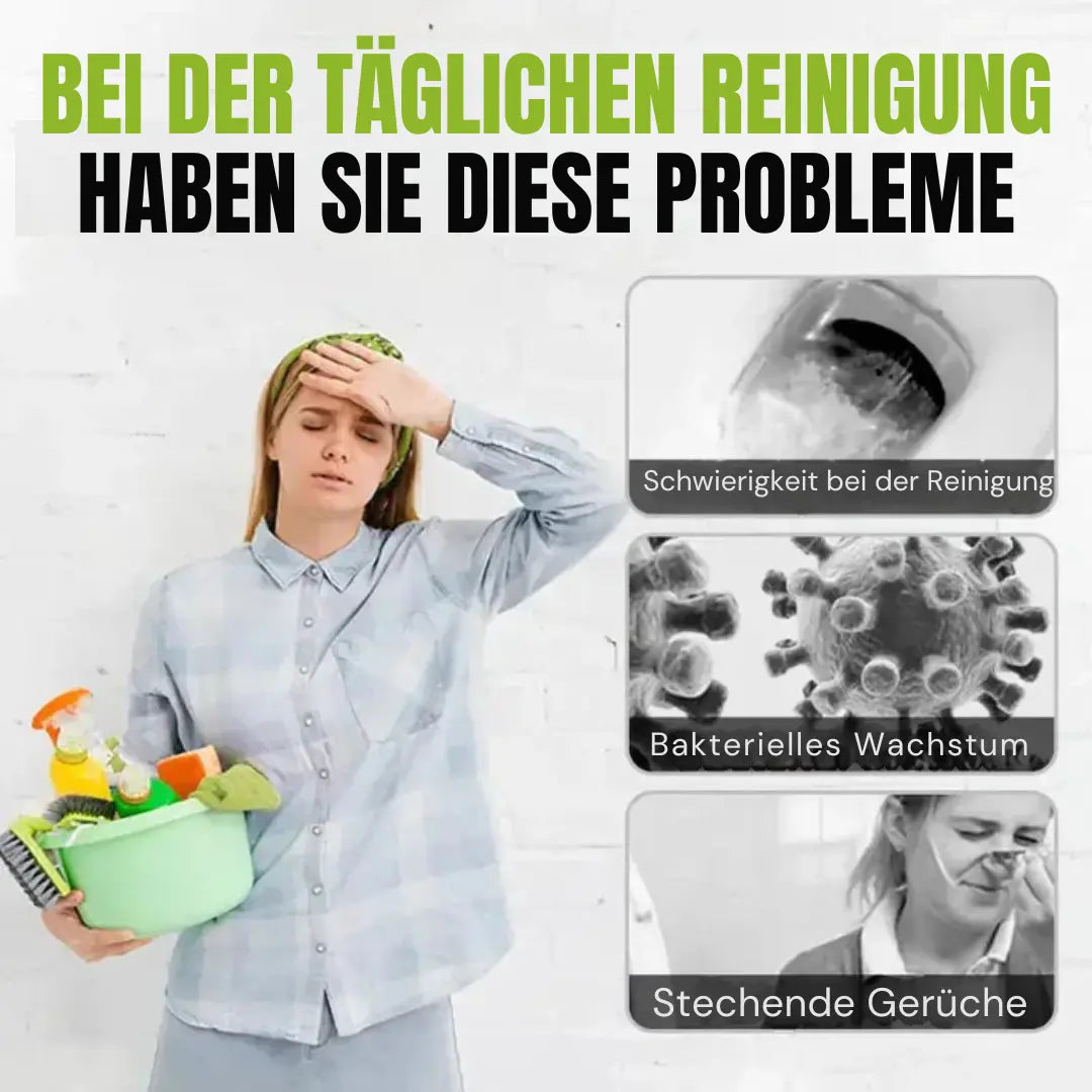 Kraftvoller Fleckenreiniger – Gegen Kalk, Schmutz & hartnäckige Verfärbungen Mivoza Deutschland