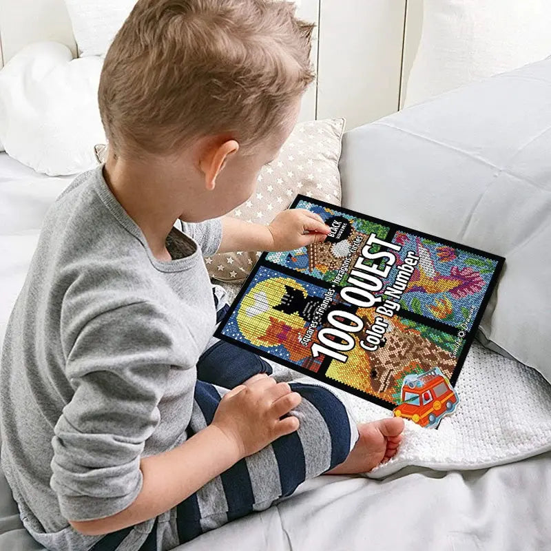 Kreatives Mosaik Malbuch — 100 wunderschöne Muster zum Ausmalen Mivoza Deutschland