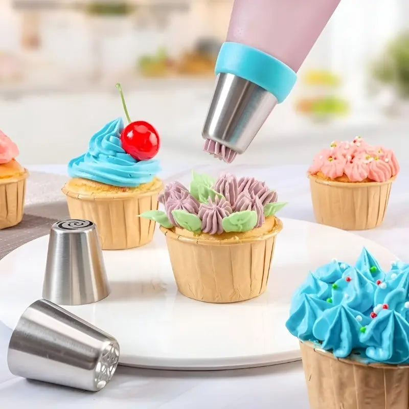 Kreatives Tüllenset: Einfaches Dekorieren Ihrer Kuchen Mivoza Deutschland