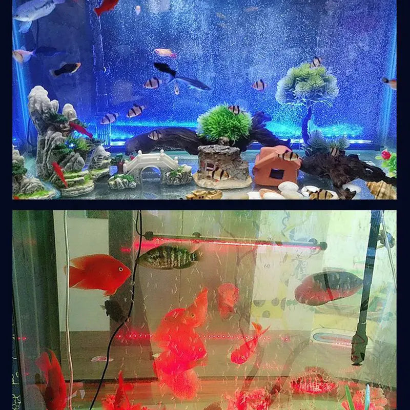 LED-Aquarium-Luftsprudler mit Farbwechselbeleuchtung Mivoza Deutschland