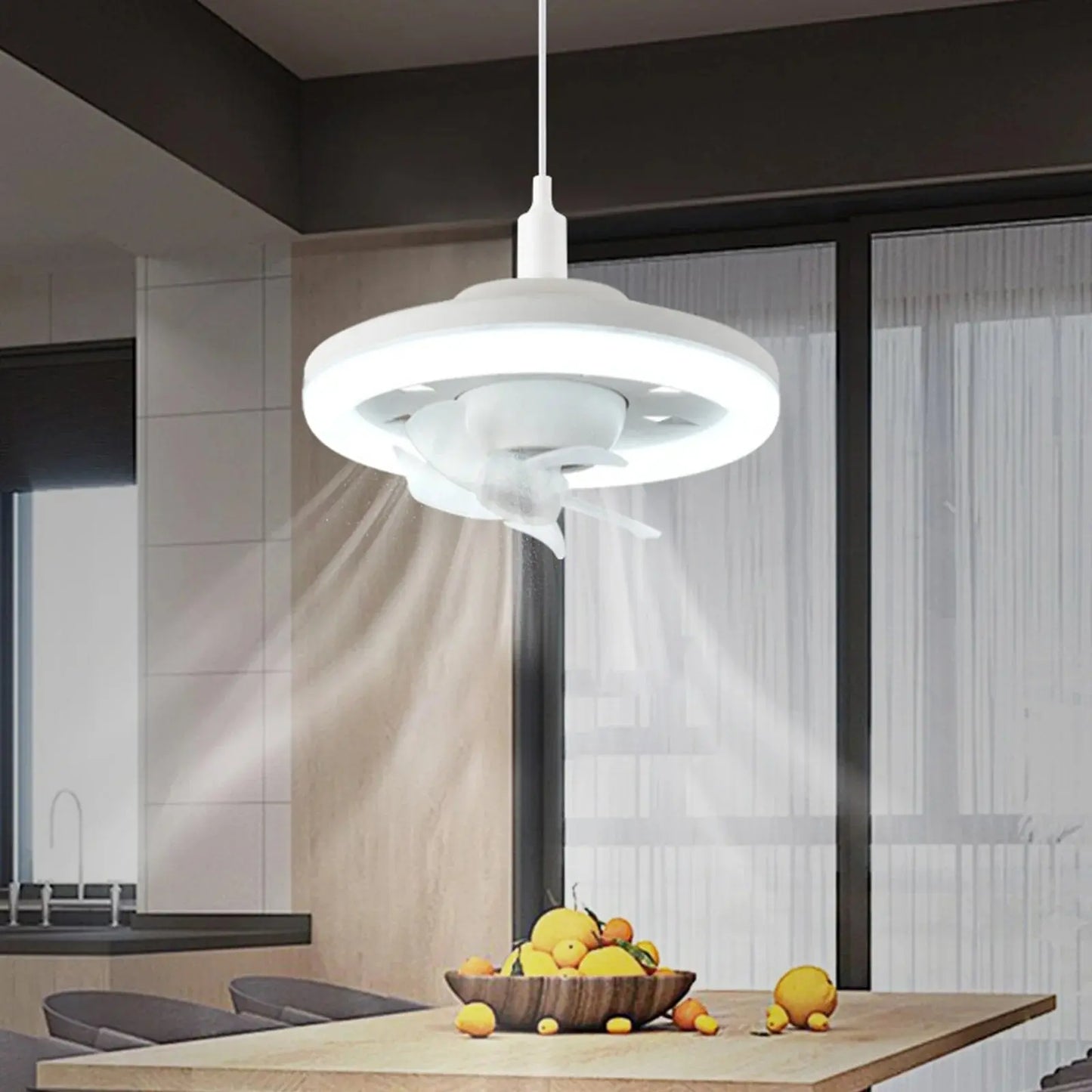 LED-Deckenventilator mit Fernbedienung – Leise & Stilvolle Kühlung Mivoza Deutschland