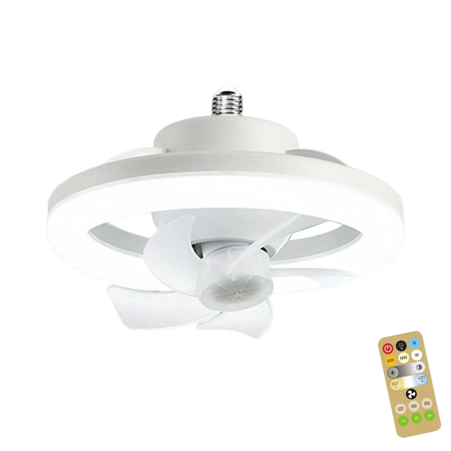 LED-Deckenventilator mit Fernbedienung – Leise & Stilvolle Kühlung Mivoza Deutschland