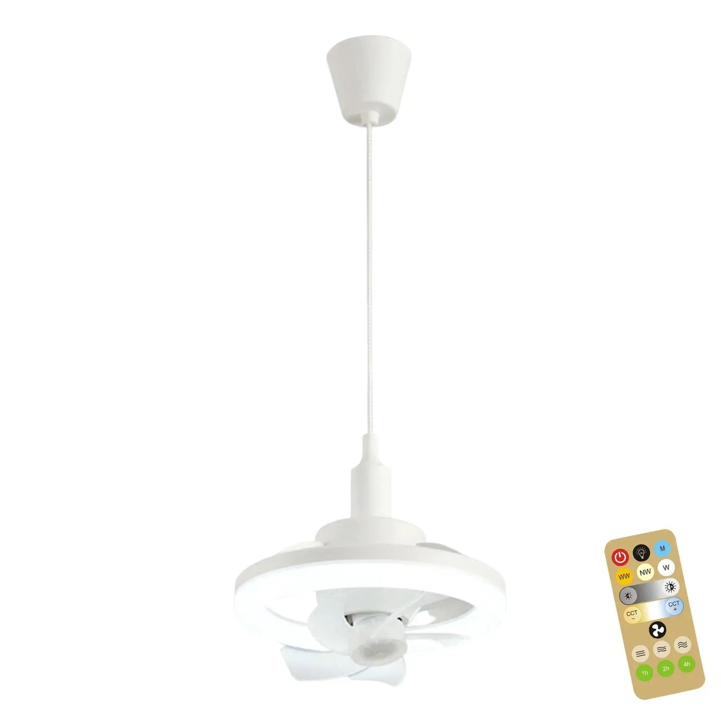 LED-Deckenventilator mit Fernbedienung – Leise & Stilvolle Kühlung Mivoza Deutschland
