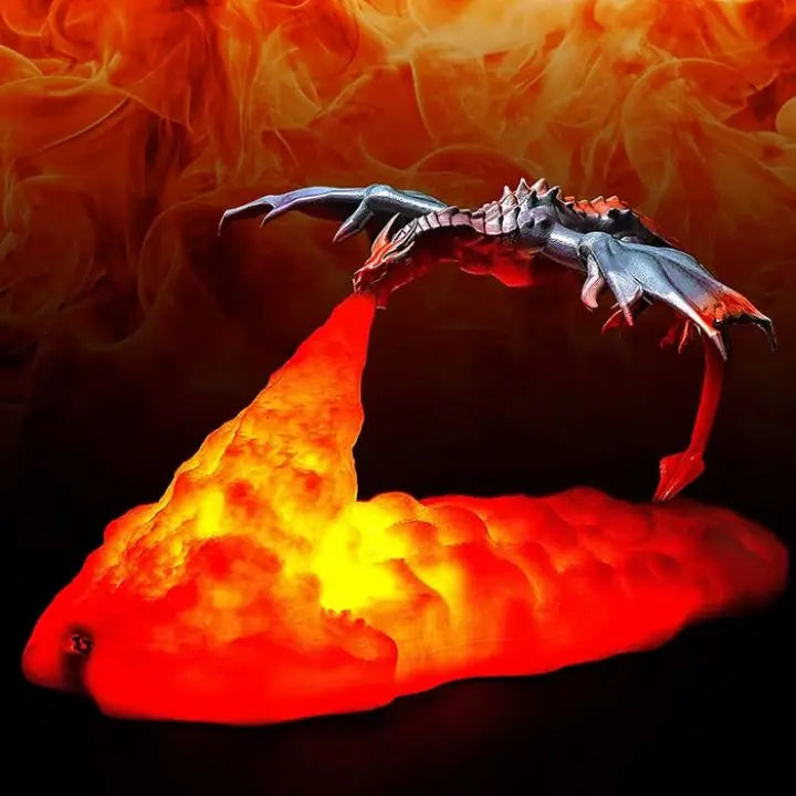 LED-Drachenlampe – Einzigartige Nachtleuchte für Fantasy-Liebhaber Mivoza Deutschland