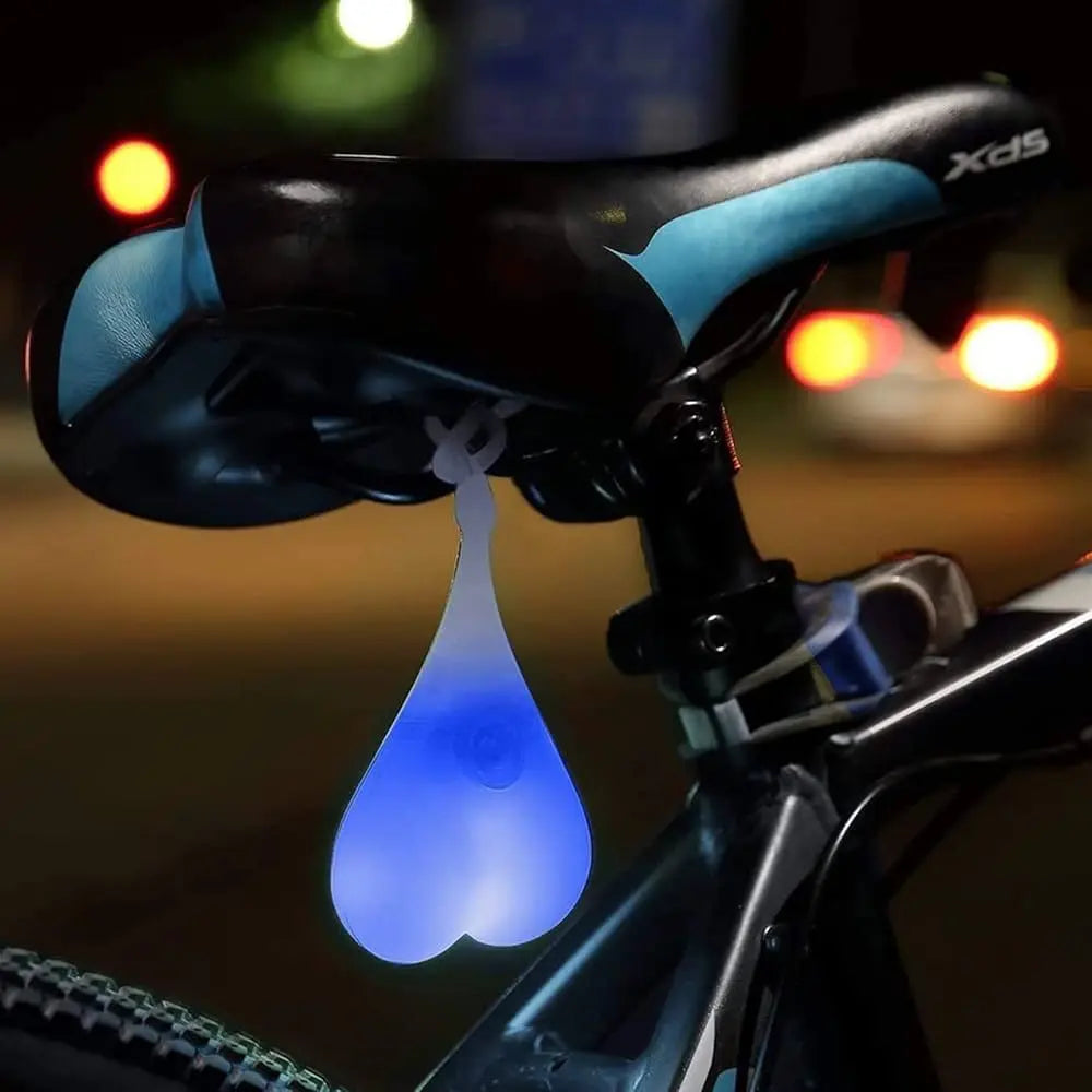 LED-Fahrradrücklicht in Herzform – Für bessere Sichtbarkeit im Straßenverkehr Mivoza Deutschland