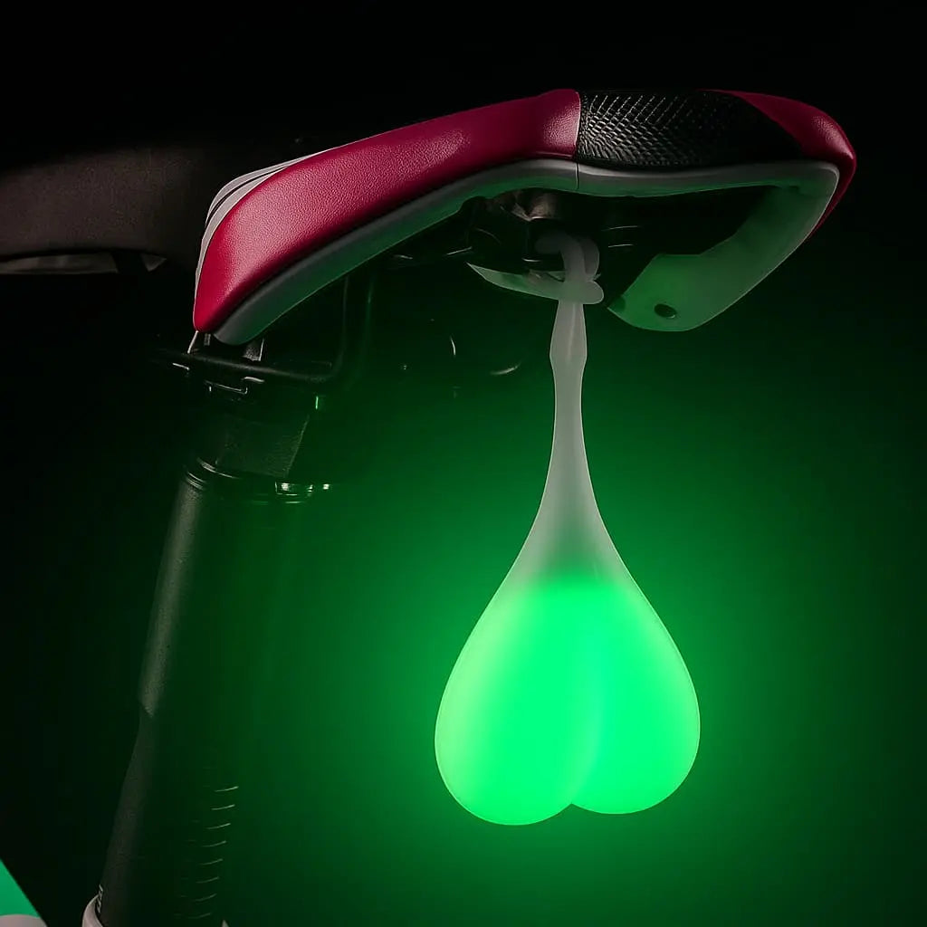 LED-Fahrradrücklicht in Herzform – Für bessere Sichtbarkeit im Straßenverkehr Mivoza Deutschland