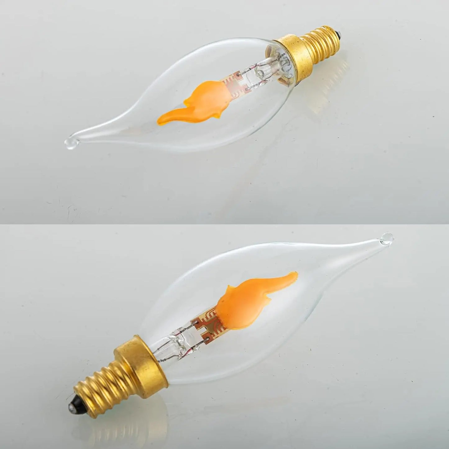LED Flackerlicht Birne — Gemütliche Beleuchtung für Flur & Eingang 2er-Set Mivoza Deutschland