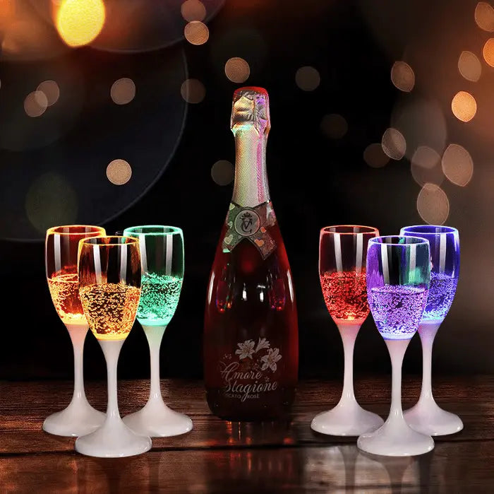 LED Party-Leuchtende Wein- & Champagnergläser Mivoza Deutschland