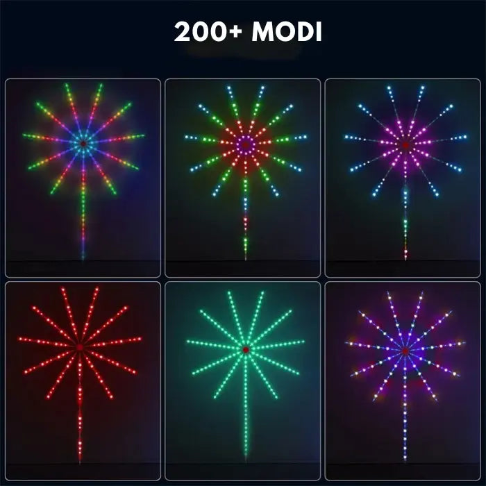 LED-lichterkette mit feuerwerk-effekt Mivoza Deutschland