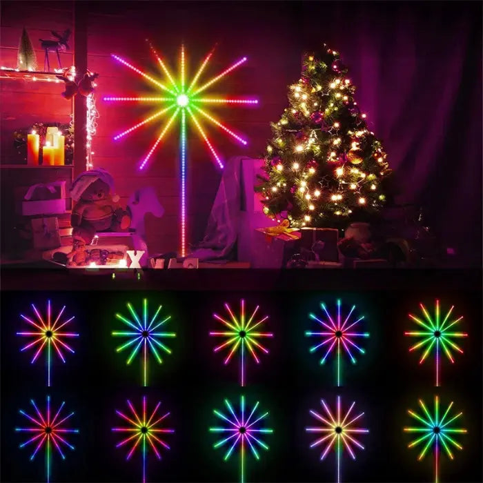 LED-lichterkette mit feuerwerk-effekt Mivoza Deutschland