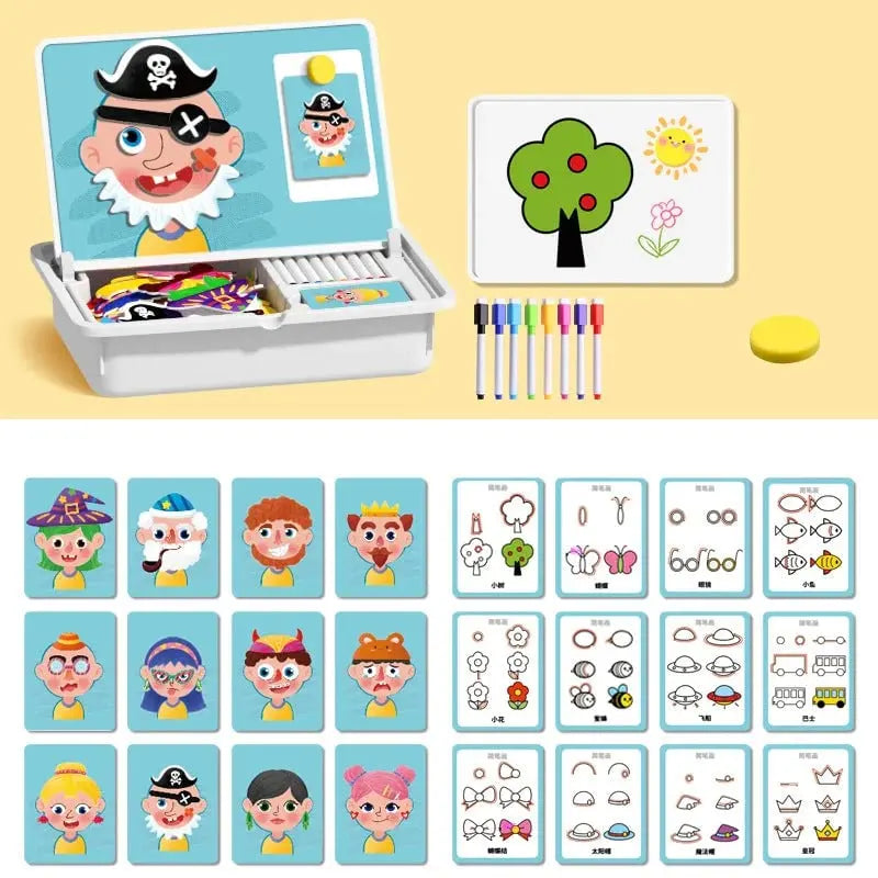 Lernspiel Gesichter-Puzzle — Kreativität & Wahrnehmung stärken Mivoza Deutschland