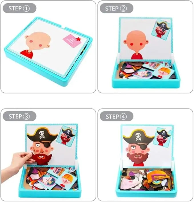 Lernspiel Gesichter-Puzzle — Kreativität & Wahrnehmung stärken Mivoza Deutschland