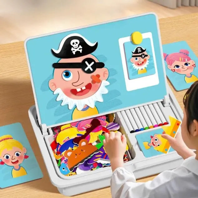 Lernspiel Gesichter-Puzzle — Kreativität & Wahrnehmung stärken Mivoza Deutschland