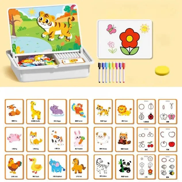 Lernspiel Gesichter-Puzzle — Kreativität & Wahrnehmung stärken Mivoza Deutschland