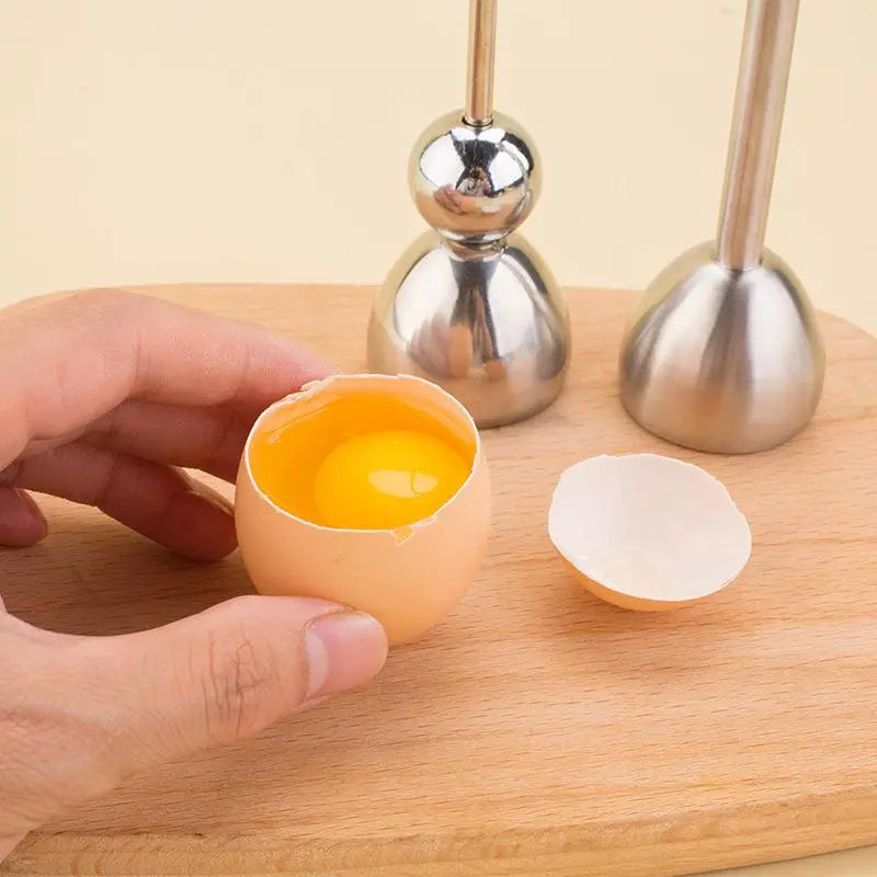 🔥Stainless Steel Egg Cracker Tool🍳🥚 Zorenza