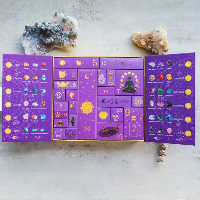 Magische Countdown-Box — 31 Nächte voller Rätsel & Kristallenergie Mivoza Deutschland