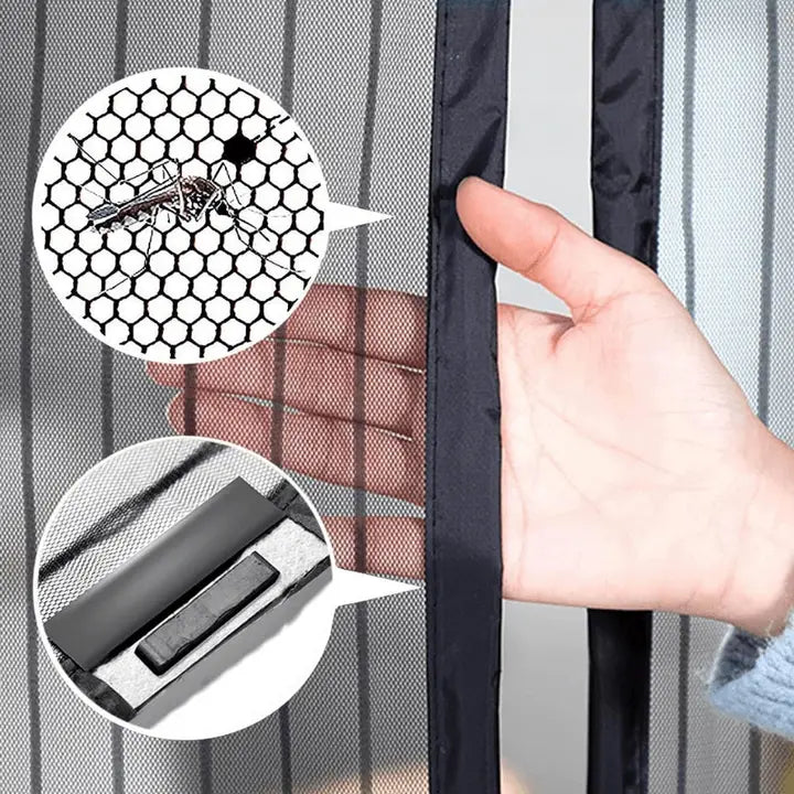 MagneticScreen™ Insektenabweisende Türschutzgitter Mivoza Deutschland