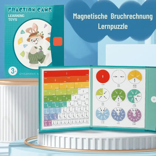 Magnetische Bruchlern-Kacheln — Interaktives Mathe-Set für Kinder Mivoza Deutschland