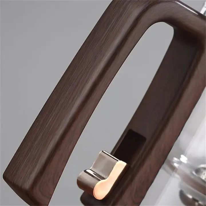 Magnetische Glas-Teekanne mit integriertem Tee-Ei Mivoza Deutschland