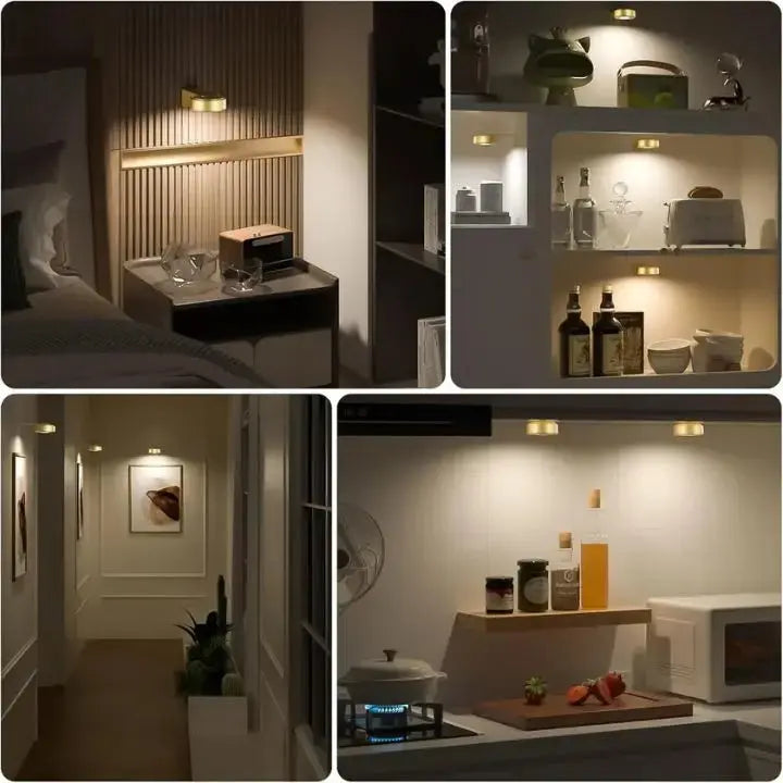 1+1 Gratis | Magnetische LED-Bilderleuchte – Dimmbar & wiederaufladbar Mivoza Deutschland