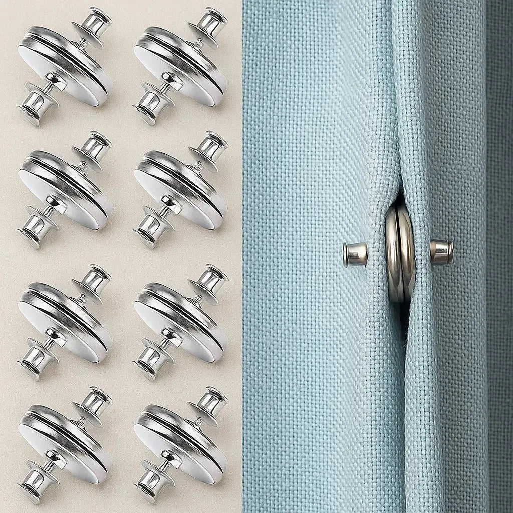 Magnetische Vorhangclips — Lichtblockierende Clips aus Legierung Mivoza Deutschland