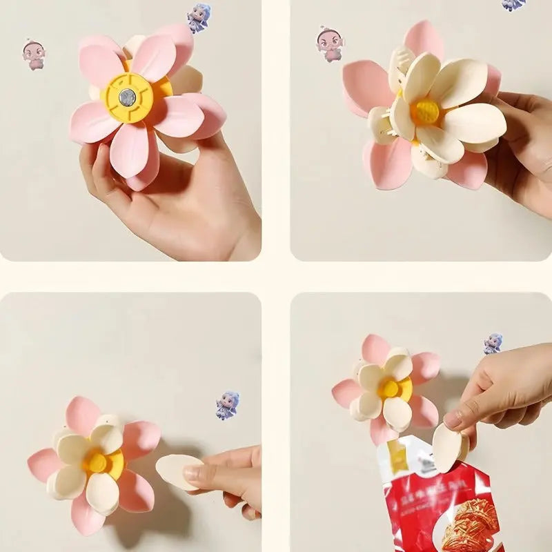 Magnetischer Blumenclip — stilvolle Ordnung und frische Snacks Mivoza Deutschland