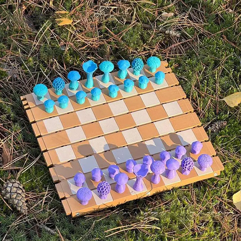 Magnetisches Pilz-Schachset – Verzaubertes Strategiespiel Mivoza Deutschland