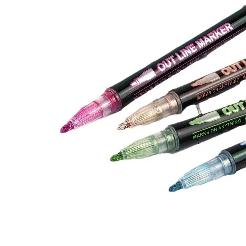 Metallic-Marker Set – Kreative Effekte auf jedem Untergrund Mivoza Deutschland