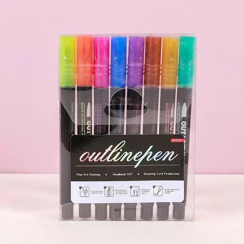 Metallic-Marker Set – Kreative Effekte auf jedem Untergrund Mivoza Deutschland