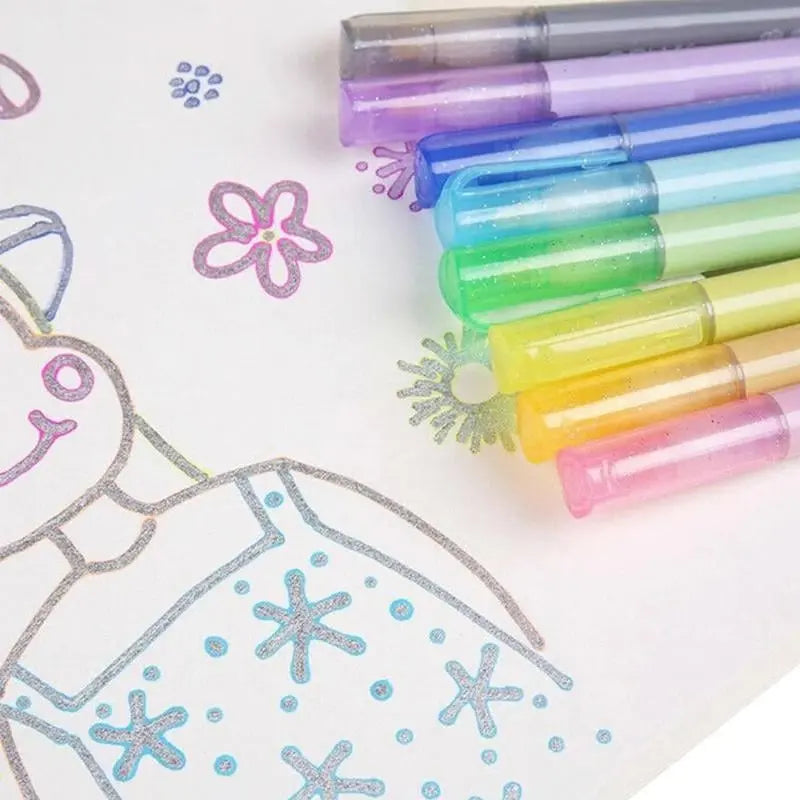 Metallic-Marker-Stifte – Ideal für Karten, Handlettering & Basteln Mivoza Deutschland