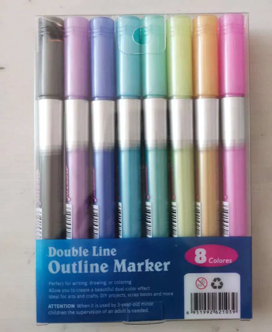Metallic-Marker-Stifte – Ideal für Karten, Handlettering & Basteln Mivoza Deutschland