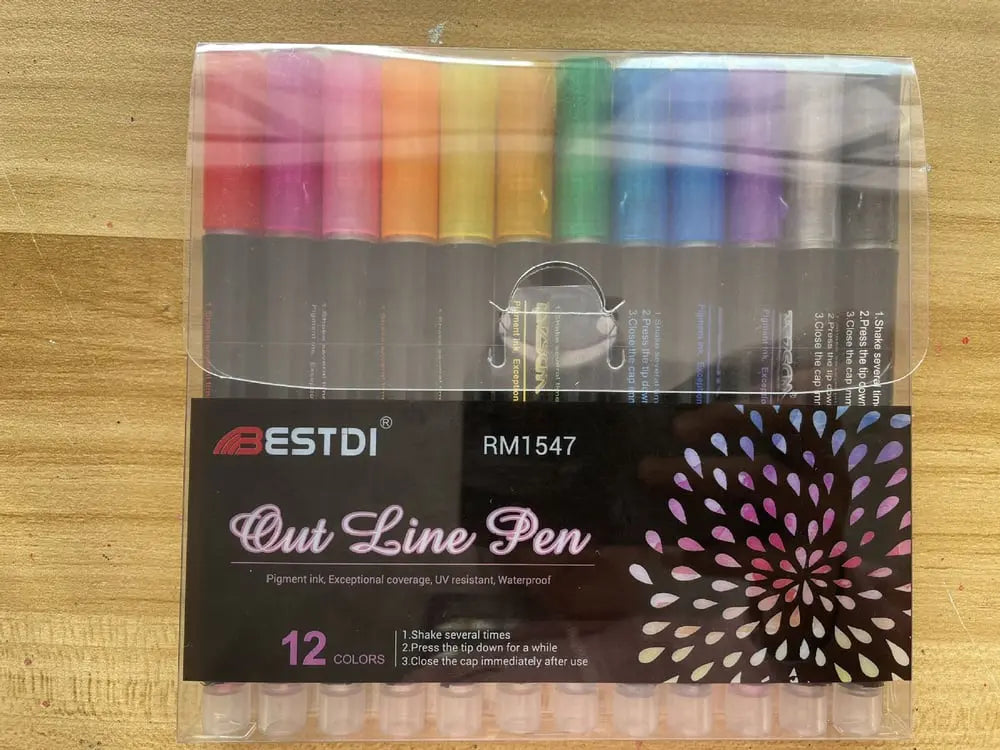 Metallic-Marker-Stifte – Ideal für Karten, Handlettering & Basteln Mivoza Deutschland