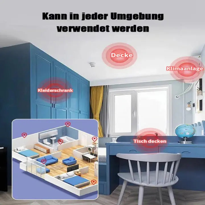 Mini Drahtlose WiFi Kamera 1080P HD | mit kostenloser 32GB Speicherkarte Mivoza Deutschland