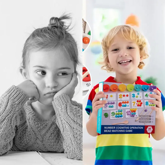 Montessori Mathe Spielzeug Set — Beliebt bei Kindergartenlehrern Mivoza Deutschland