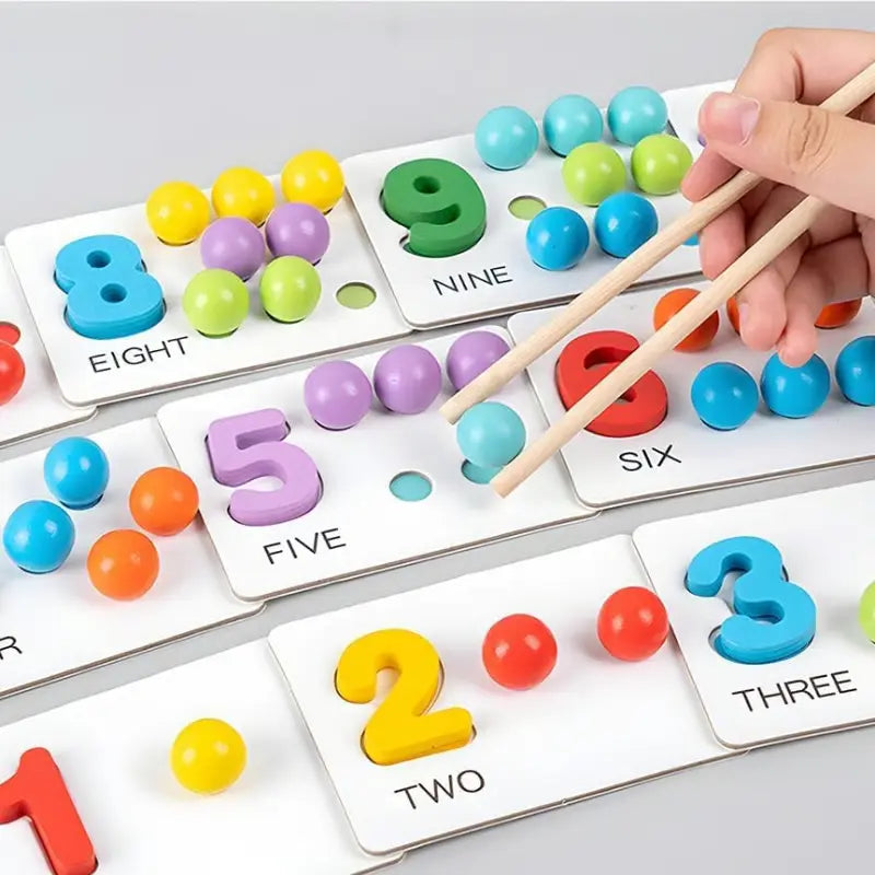 Montessori Mathe Spielzeug Set — Beliebt bei Kindergartenlehrern Mivoza Deutschland