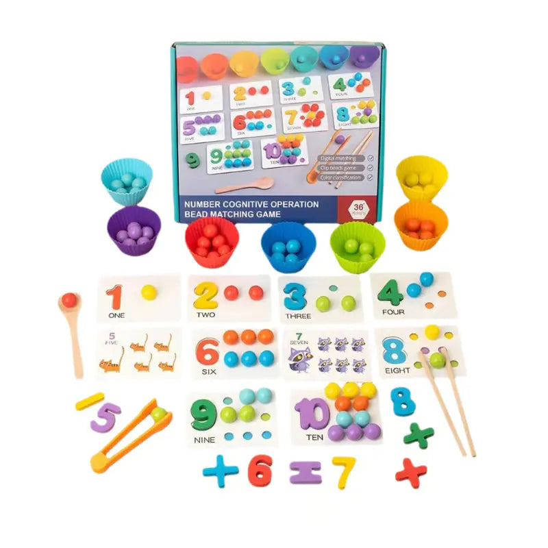 Montessori Mathe Spielzeug Set — Beliebt bei Kindergartenlehrern Mivoza Deutschland