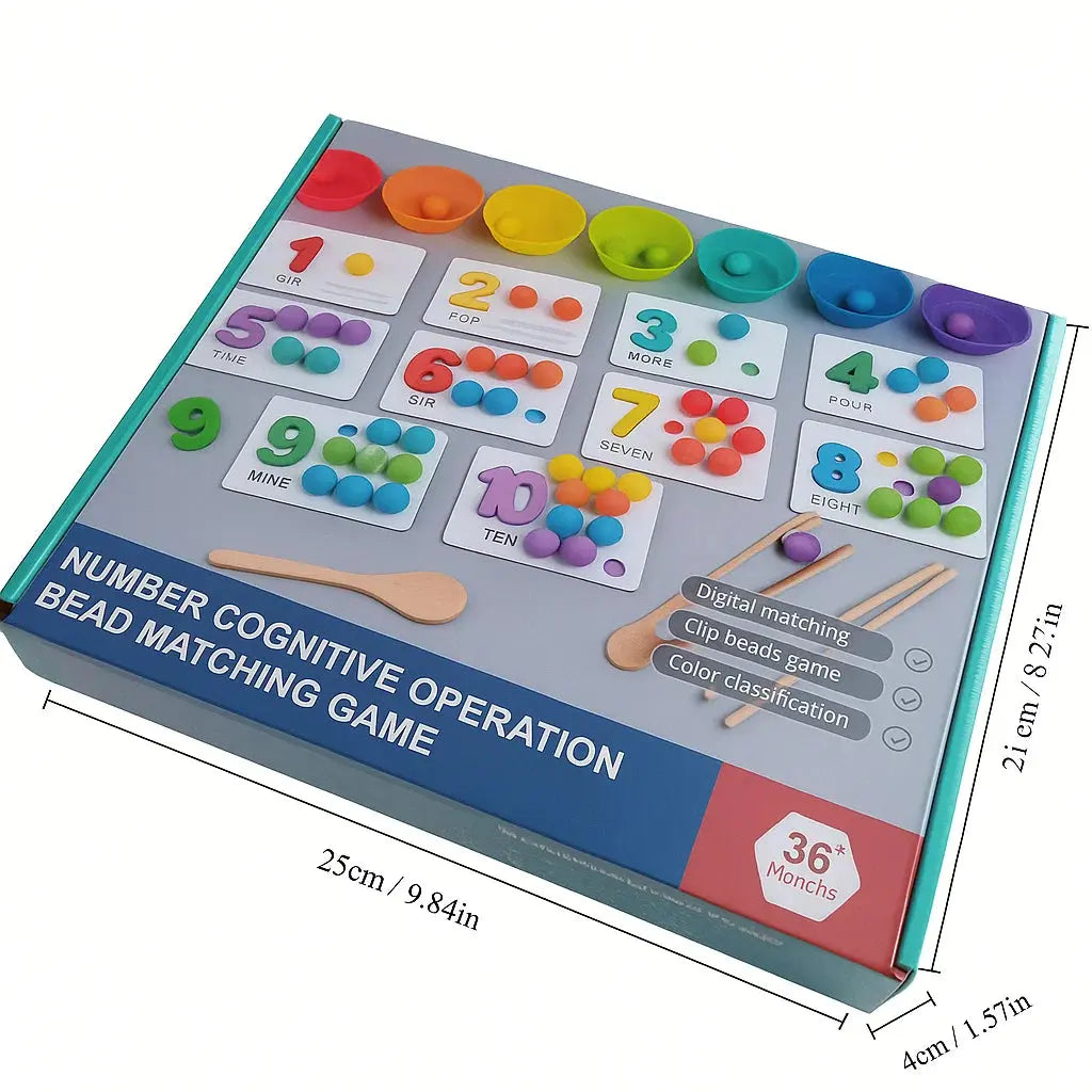 Montessori-Zählspiel zur frühen Matheförderung Mivoza Deutschland