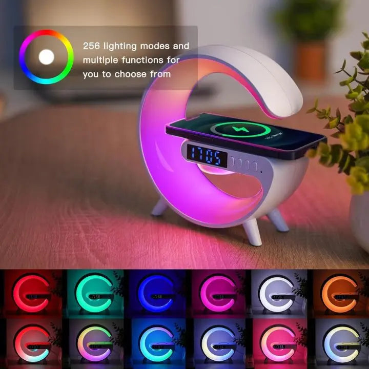 Multifunktionaler Bluetooth-Lautsprecher – Licht, Sound, & Laden Mivoza Deutschland