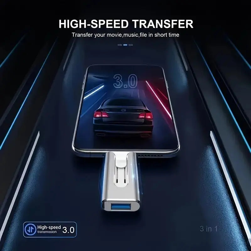 Multifunktionaler USB-Stick für iPhone, Android & PC-Backup Mivoza Deutschland