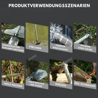 Multifunktionales Überlebenswerkzeug-Set Mivoza Deutschland
