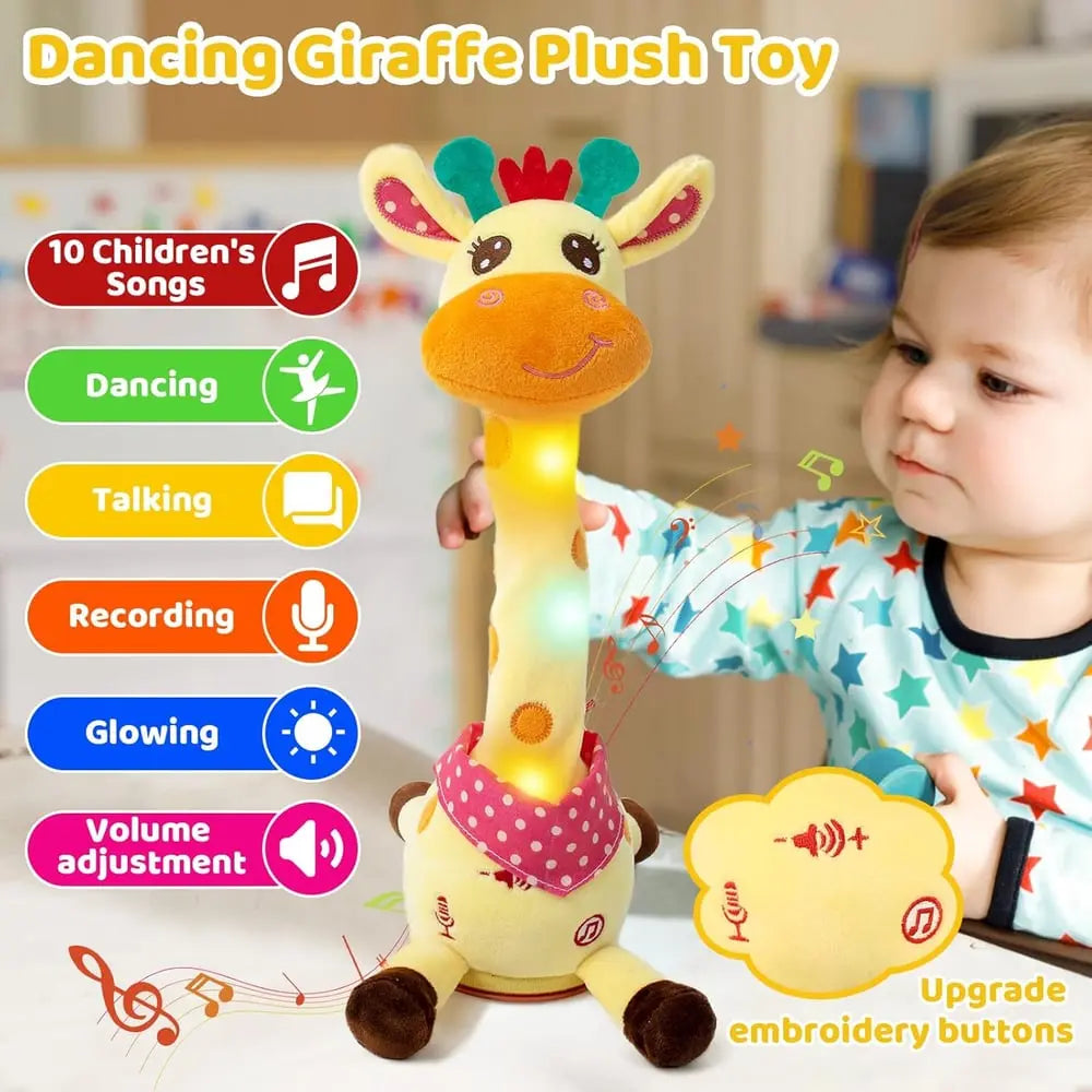 Musikalische Giraffe Spielzeug — Tanzt, singt & wiederholt Wörter Mivoza Deutschland