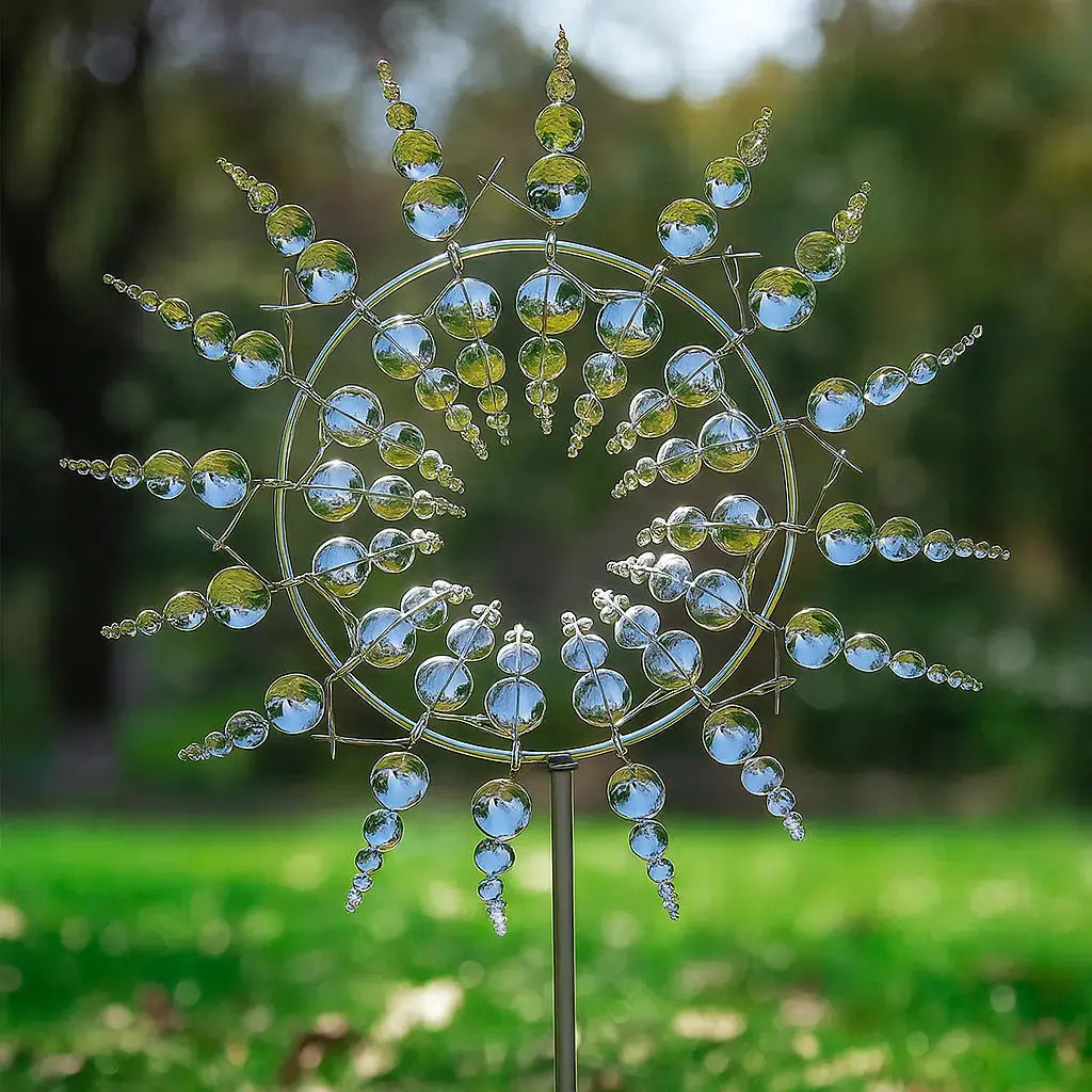 Mystischer Metall-Windspinner – Faszinierende Gartendeko mit Entspannungseffekt Mivoza Deutschland