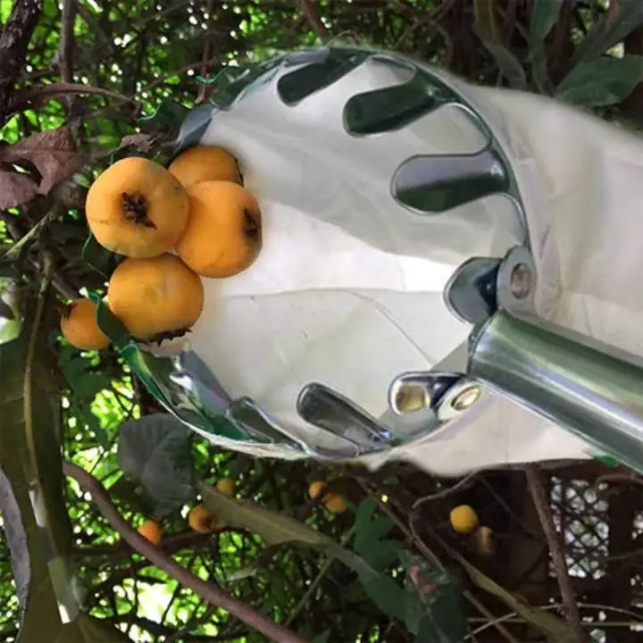 Obstpflücker-Korb – Leicht & mit Wechselbeutel (16 cm Kopf) Mivoza Deutschland