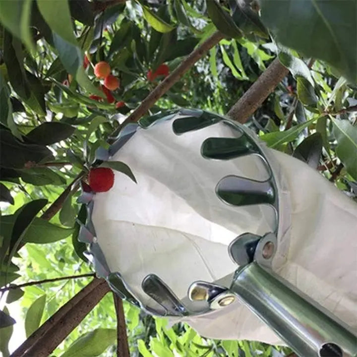 Obstpflücker-Korb – Leicht & mit Wechselbeutel (16 cm Kopf) Mivoza Deutschland