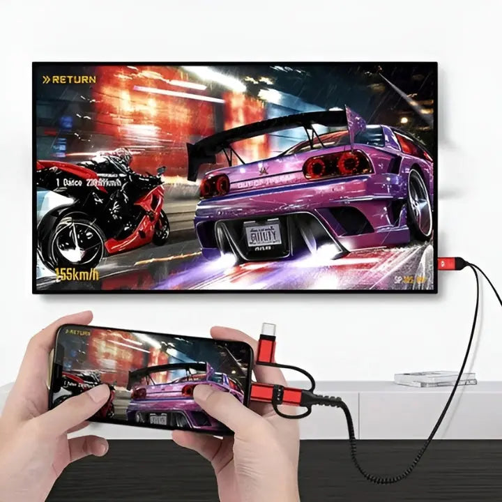 PhoneSync HD™ | Nahtlose Telefon-zu-HDTV-Verbindung! Mivoza Deutschland